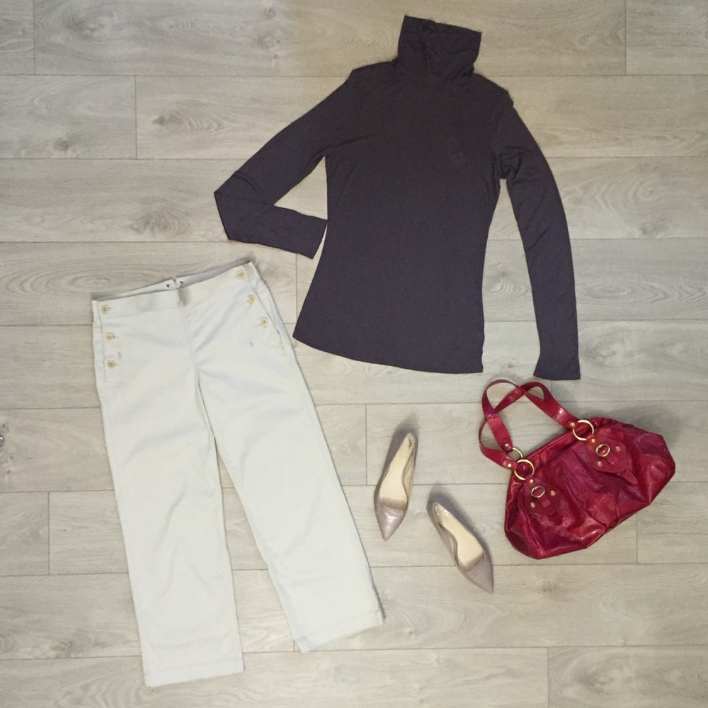 JCrew Sailor Cropped Pants - Picture 5 of 5
